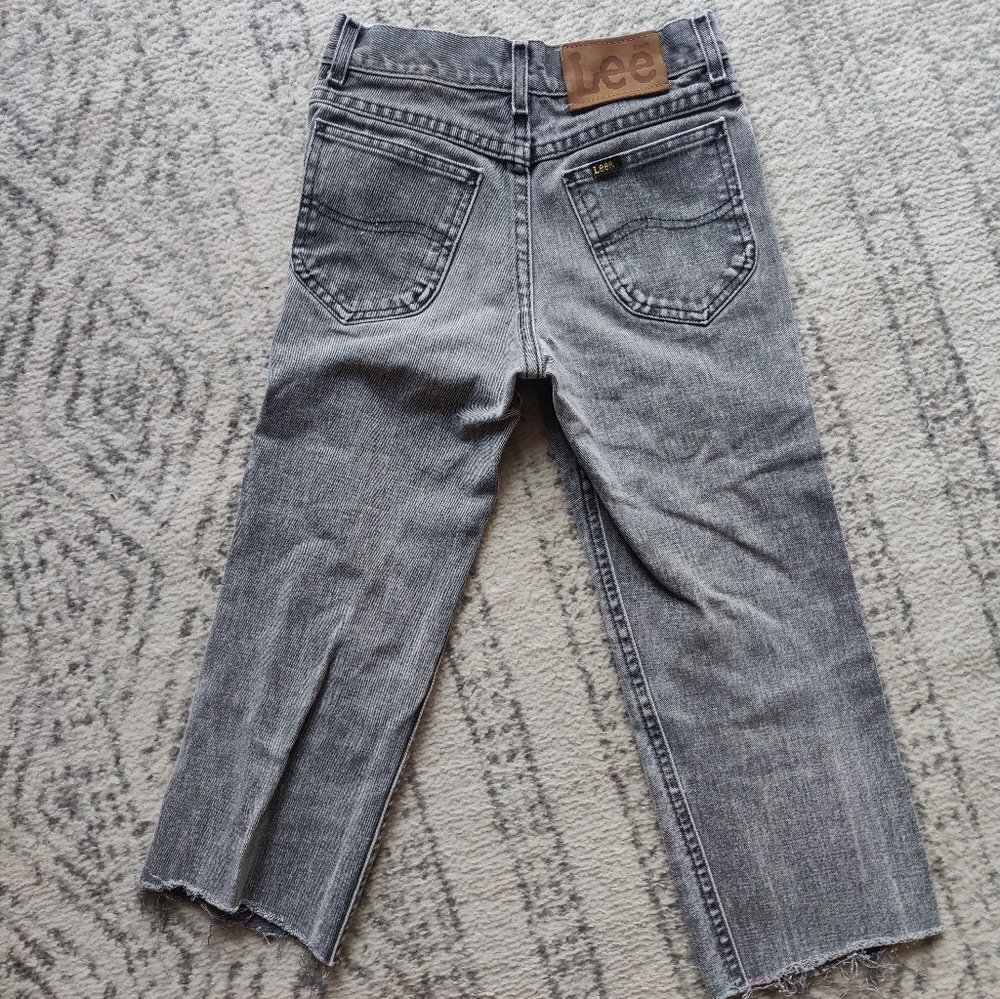 Kids size 11 vintage Lee jeans made in the USA